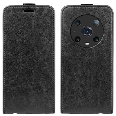 R64 Texture Single Vertical Flip Leather Phone Case For Honor Magic4 Pro