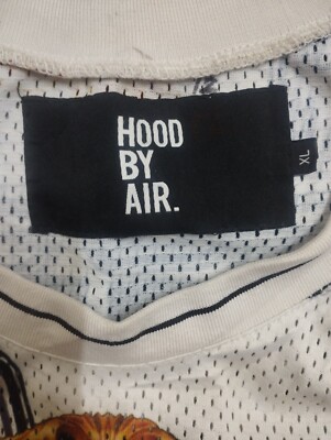 HOOD BY AIR HBA Mesh Tank Top Men HEYO 75 Sleeveless Jersey Shirt