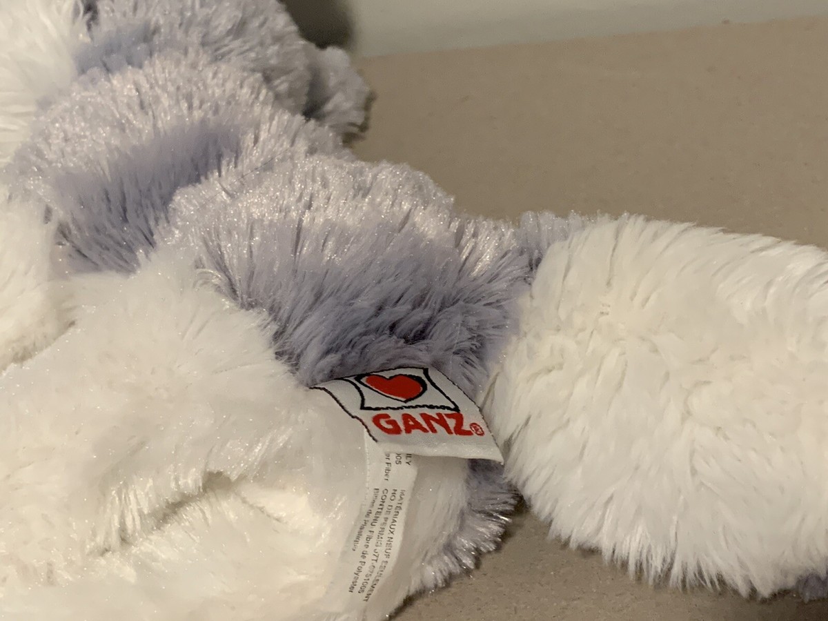 Ganz Webkinz HUSKY Dog HM120 Plush Stuffed Animal - RETIRED- No