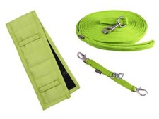 Longierset 3-teilig, Longierpad, Longe, Longierbrille lime