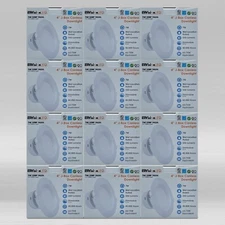 EnVision LED Canless Downlight, 7W 550 Lumens, 5000K, 120V, Dimmable (12 Pack)