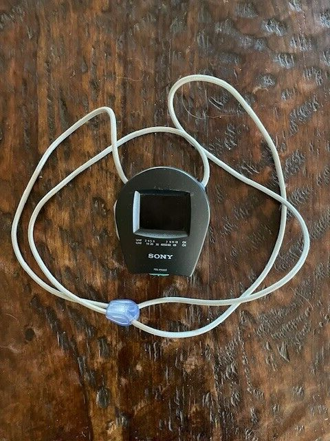 ジャンク　携帯アナログテレビ　whoopee SONY FL-W22スケルトン ジャンク 携帯アナログテレビ whoopee SONY FL-W22スケルトン 携帯