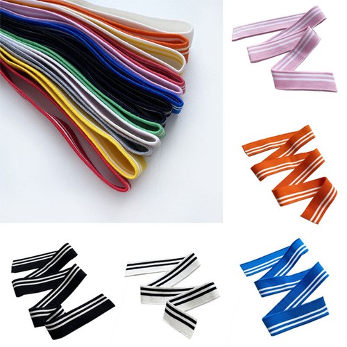 Material DIY Knit Rib Cotton Stretch Fabric Cuff Collar Neckline Sew Trim Ribbon - Picture 5 of 32