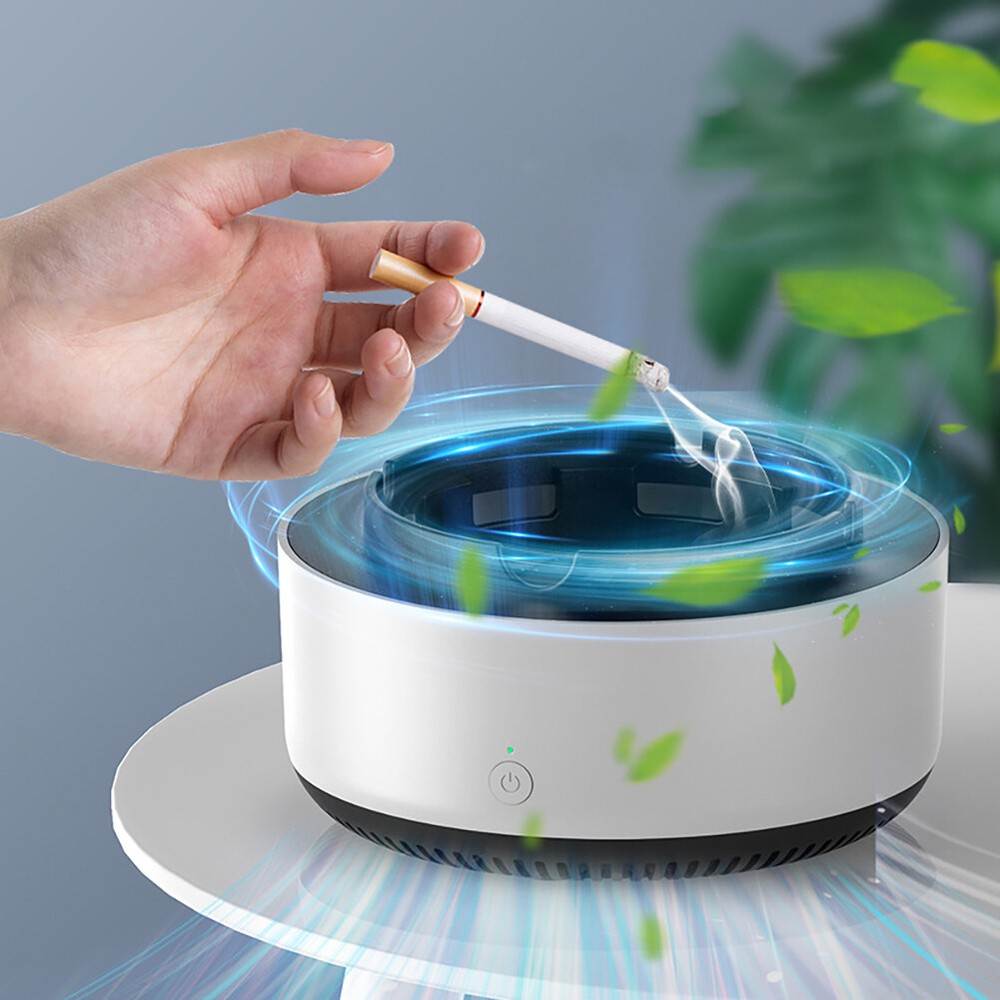 Air Purifier Household Smoke Removal Ashtray Multipurpose for Indoor Home Office