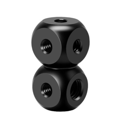 1/4 3/8 Screw Hole Adapter Block Mount Adapter Aluminum Mounting Block For DSLR