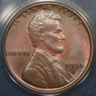 1934-D 1C ANACS MS-64 BRN BN DDO FS-101 Die 1 Lincoln Cent Wheat Penny Doubled
