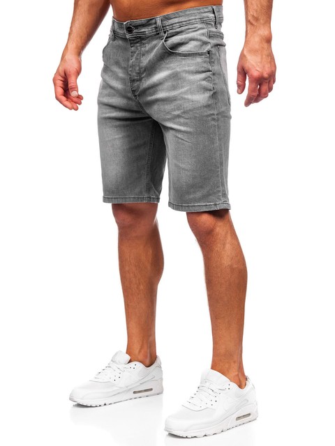 Kurzhose Jeans Bermudas Jeanshose Shorts Denim Motiv Classic Herren BOLF Kurze