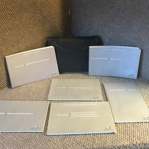 2010 Infiniti Fx35 Fx45 Owners Manual With Navigation Book Supplements And Case Ebay