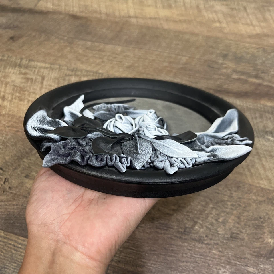 复古皮革 3D 花束墙艺术独特家庭哥特式浪漫女巫 — 第 3/4 张图片