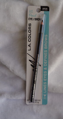 New L.A Colors XL Pencil Eye/Brow CBEP226 Very Black 0.05oz/1.5g