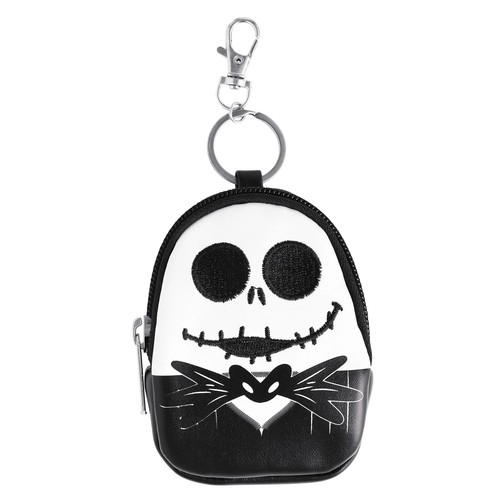 Nightmare Before Christmas Jack Pendant & Earring Set & Key Chain Coin Purse - Picture 9 of 10