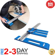 Circular Saw Guide System Accurate Rip-Cut Track Rail 24" Wide Edge Cutting New