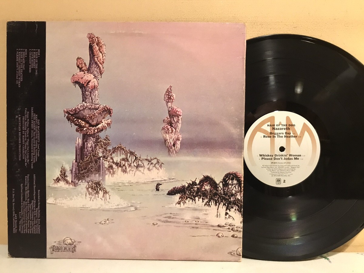Nazareth Hair Of The Dog LP 1975 A&M Records SP-4511 VG+/VG+ | eBay
