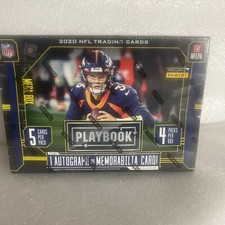 NFL 2020 Panini Playbook Football Trading Cards Mega Box - New - Sealed on Hand!
