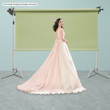 Photography Backdrop Support System Wall Mount Studio Background Stand 4 Roller