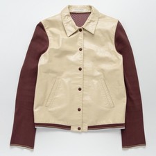 Miu Miu Patent Leather Coach Jacket S/s 2000