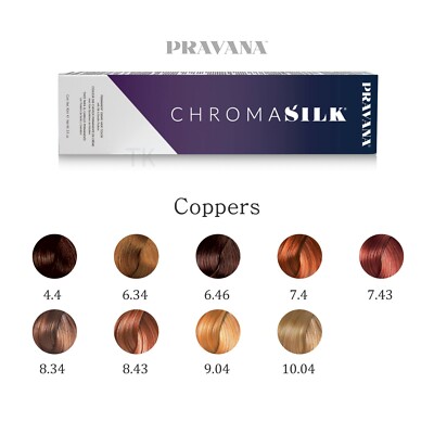 PRAVANA CHROMASILK Permanent Creme Hair Color 3oz (NEW!) (CHOOSE YOURS)