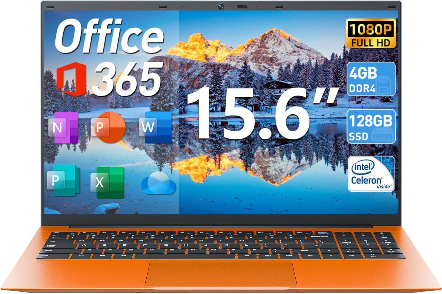 2026 SGIN 15.6" Ultra-thin Laptop Intel N5095 WIFI6 2.9GHz 7000mAh