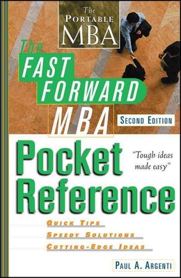 The Fast Forward MBA Pocket Reference by Paul A. Argenti (English) Paperback Boo