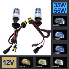 2Pcs 35W Xenon Bulbs 55W Xenon Car Headlight 8000LM 12V H7 H1 Xenon H11 HID Lamp