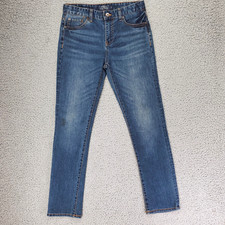 Lucky Brand Authentic Skinny Jeans Boys 12 Western Retro Denim Casual Adjustable