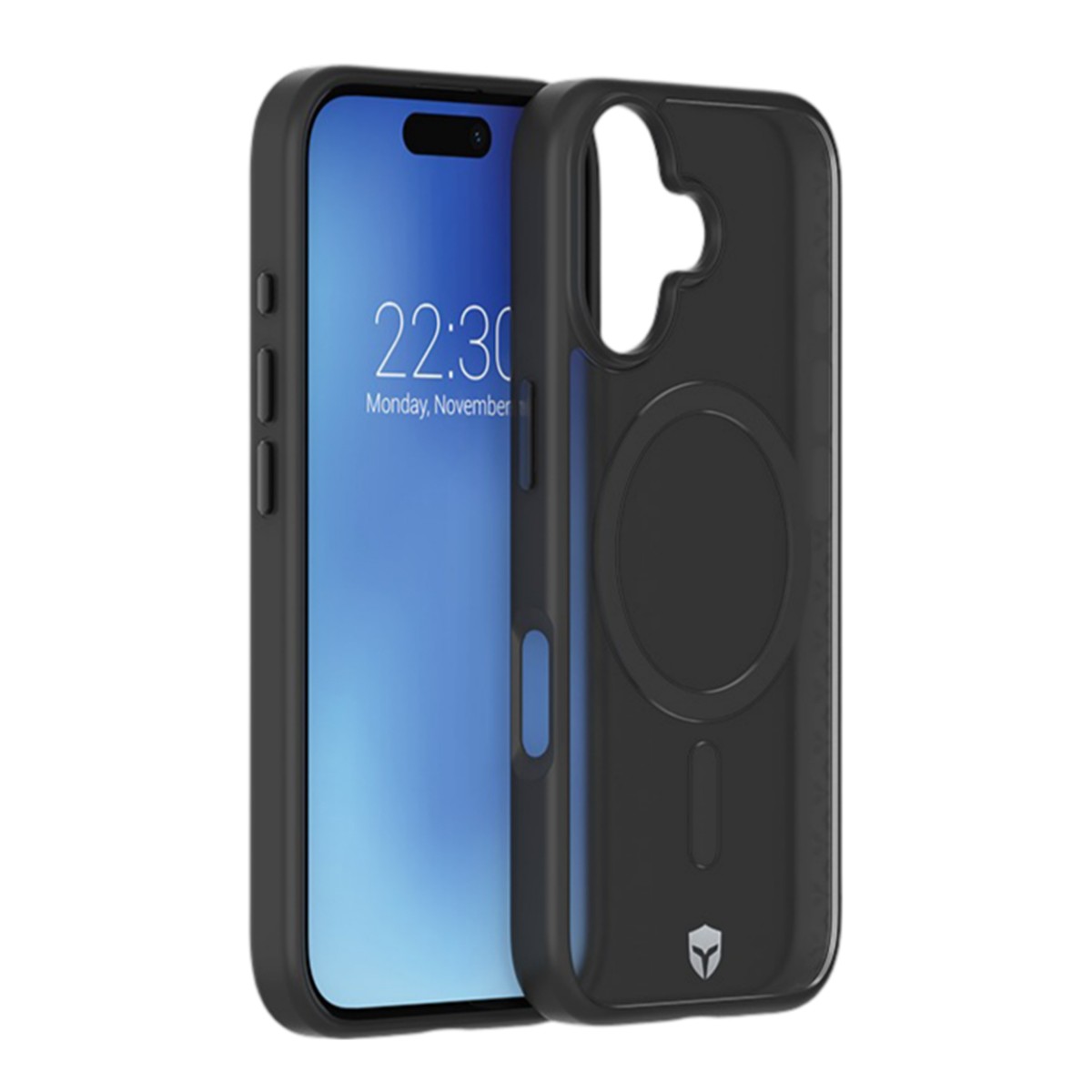 Coque iPhone 16 renforcée AIR FROST noire pour vos aventures urbaines