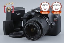 "Count 1,206" Canon EOS Kiss X50 / Rebel T3 / 1100D Black 12.2 MP 18-55 Lens