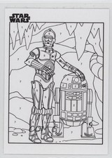 2025 Topps Chrome Star Wars By The Number C-3PO & R2-D2 #CP-21 1d2q