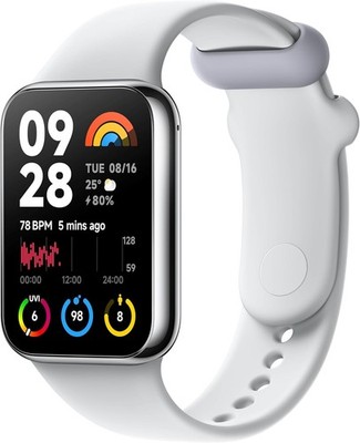 Xiaomi Smart Band 8 Pro Grau   46mm Fitness Tracker, Pulsmessung  Gebraucht
