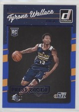 2016-17 Panini Donruss Rookies Press Proof Blue 13/25 Tyrone Wallace #197 0q0