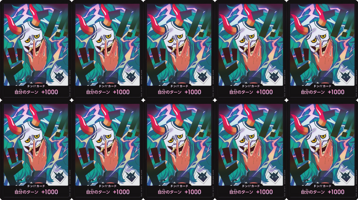 10 DON !! Card [foil] (Yamato) ONE PIECE Card The Best PRB-02 | eBay