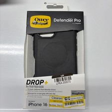 OtterBox Apple iPhone 16 6.3" - Defender Pro Series Case with MagSafe - Black