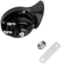 Loud Car Horn, 12V Waterproof Snail Electric Horn, 303DB High Tone Horns Replace
