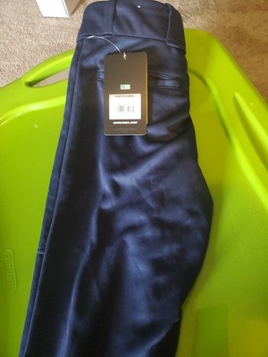 Rawlings Low Rise Girl s Large Belted Softball Pants Navy NWT