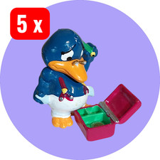 Ü-Ei-Figur: 5 x Rudi Ratlos - Die Bingo Birds - 1996