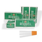 Roxwell Menthol Green Cigarette Tubes King Size Pre Rolled 200/Pack 1000 Tubes
