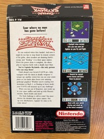 Captain skyhawk nes PAL A nintendo CIB Complete Good condition