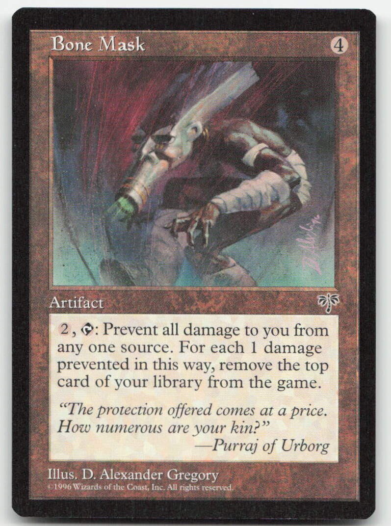 MTG Mirage Bone Mask RESERVED LIST LP