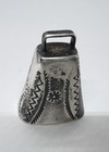 Old Pawn Vintage Native American Sterling Silver Stamped Ringing Bell Pendant — photo 7