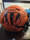 Anthony Munoz Cincinnati Bengals Signed Rave Authentic Helmet Inscribed 4x