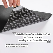 Silwy Nano-Gel Antirutschmatte, schwarz – Bild 2