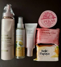 Her Choice PH Kojic Soap, Body Lotion , Sunflower Beauty Oil, Pekas Set