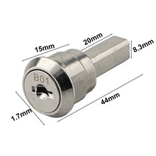 Easy Install Stainless Steel Drawer Locks Suitable for Any Furniture Piece