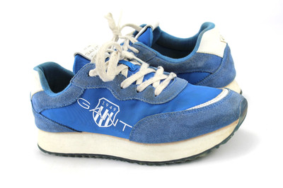 GANT  Gr.39 Damen Halbschuhe Schnürschuhe Sneaker  Blau  TOP   P 802