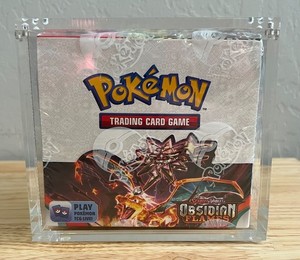 obsidian booster box Amazon.com: Pokemon Scarlet & Violet (Series 3) Obsidian Flames Booster  Bundle : Toys & Games main image 1
