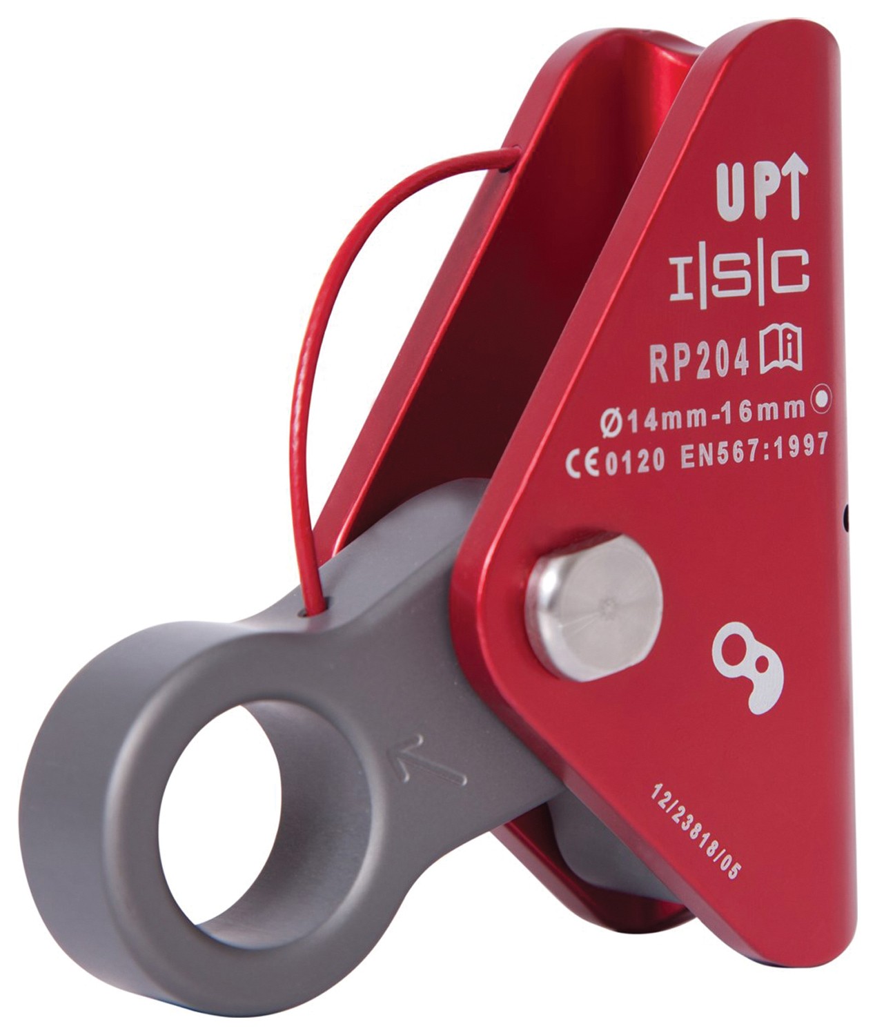 Большой канатный захват с фиксированной осью для защиты от падения Прочная конструкция и безопасность 18290₽