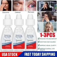 1-3PCS Cataract Removal Eye Drop Improve Blurred Vision Restore Eyesight USA