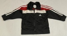 VTG Y2K Adidas Unisex Boys Toddler 24M Zipper Jacket Red, White, Blue