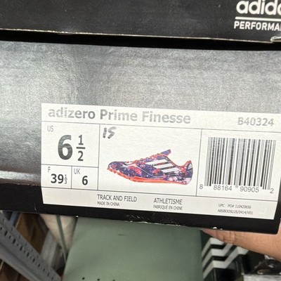 adidas adizero Prime Finesse Track & Field Spikes Athletic Shoes B40324
