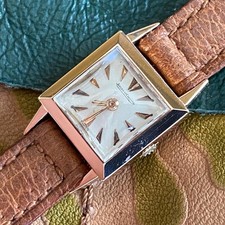 Orologio Jaeger-LeCoultre rose gold 18K manuale Box Vintage Decò Lady 24 mm